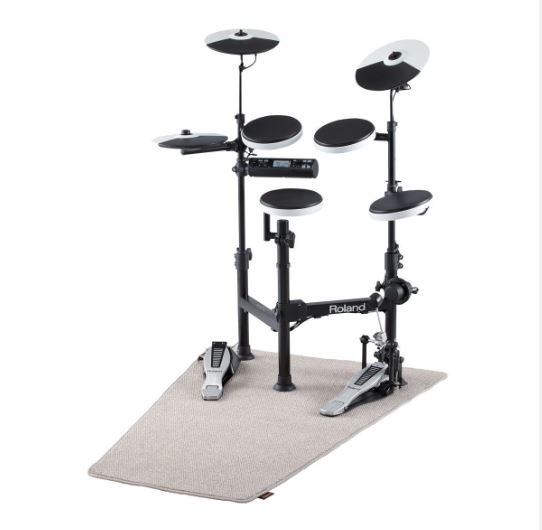 BATERIA ROLAND PEGABLE CON STAND TD-4KP