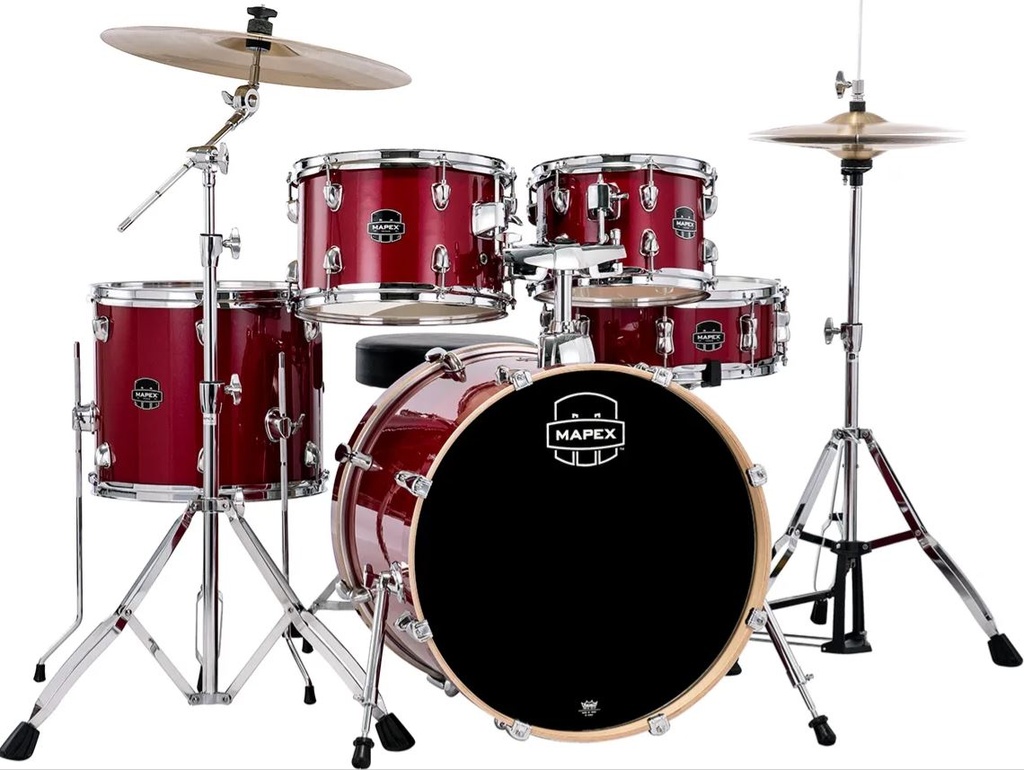 Mapex Tornado TND5254T-CDR – Batería Completa Roja 