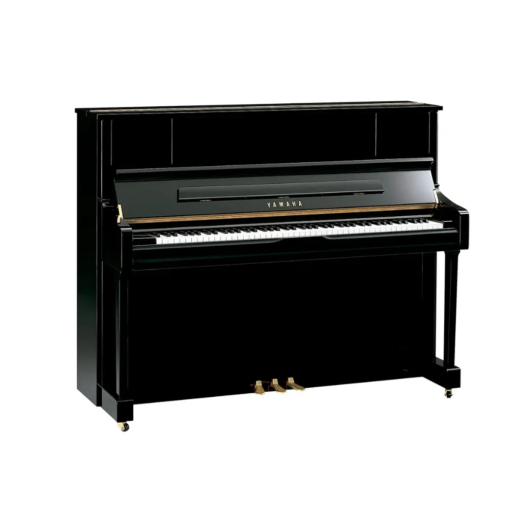PIANO YAMAHA ACUSTICO VERTICAL 121 CM NEGRO BRILLANTE U1JPE