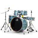 BATERIA MAPEX VENUS AQUA BLUE SPARKLE DE 5 PIEZAS VENUS VE5294FTC-VJ