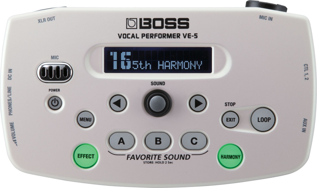 PROCESADOR BOSS PARA VOZ VE-5-WH