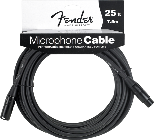 CABLE FENDER PERFORMANCE PARA MICROFONO 7.5M 0990820014
