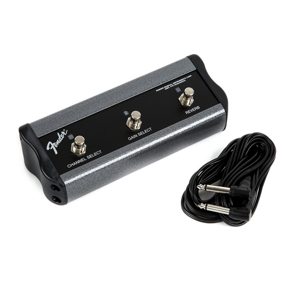 FOOTSWITCH FENDER 3 BOTONES CANAL/GANANCIA/REVERB 0994064000