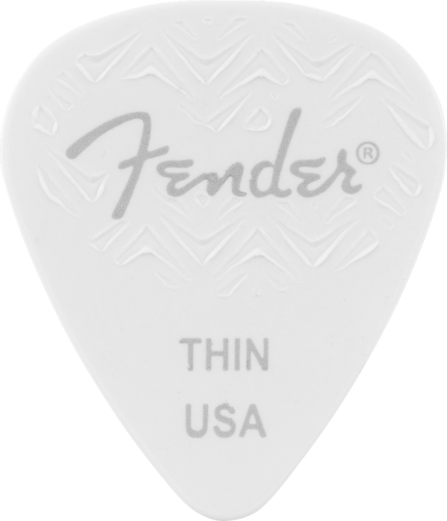 PAQUETES PUAS FENDER CELULOIDE 351 THIN (BLANCA) 1983351180