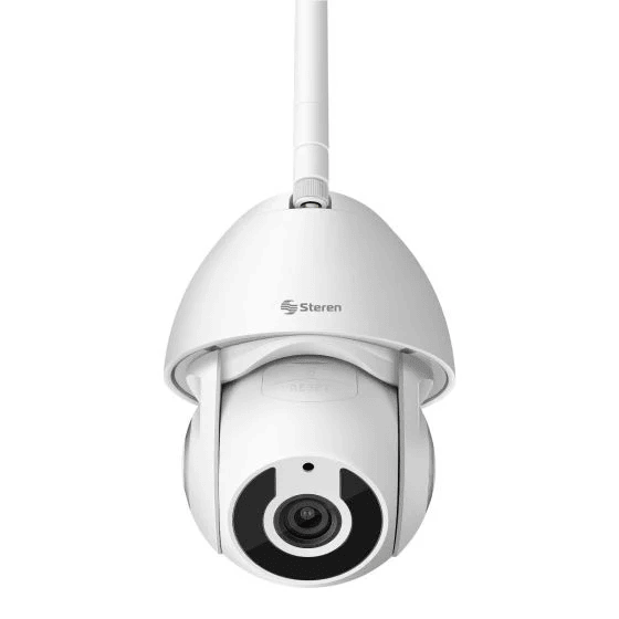 CÁMARA DE SEGURIDAD STEREN WI-FI* / ETHERNET 3 MPX ROBOTIZADA CON SEGUIDOR DE MOVIMIENTO PARA EXTERIOR CCTV-235