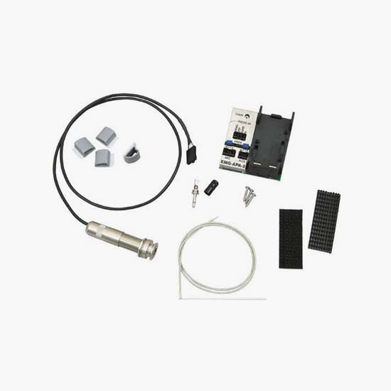 Sistema piezo sub‑silla EMG AS125U con preamp APA‑2 