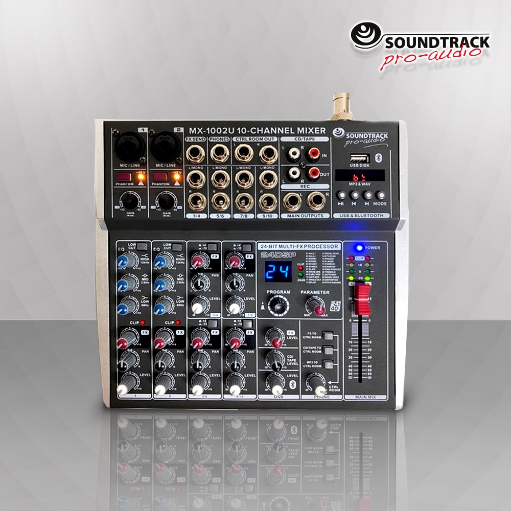 MEZCLADORA PASIVA SOUNDTRACK, PH PO MX-1002U