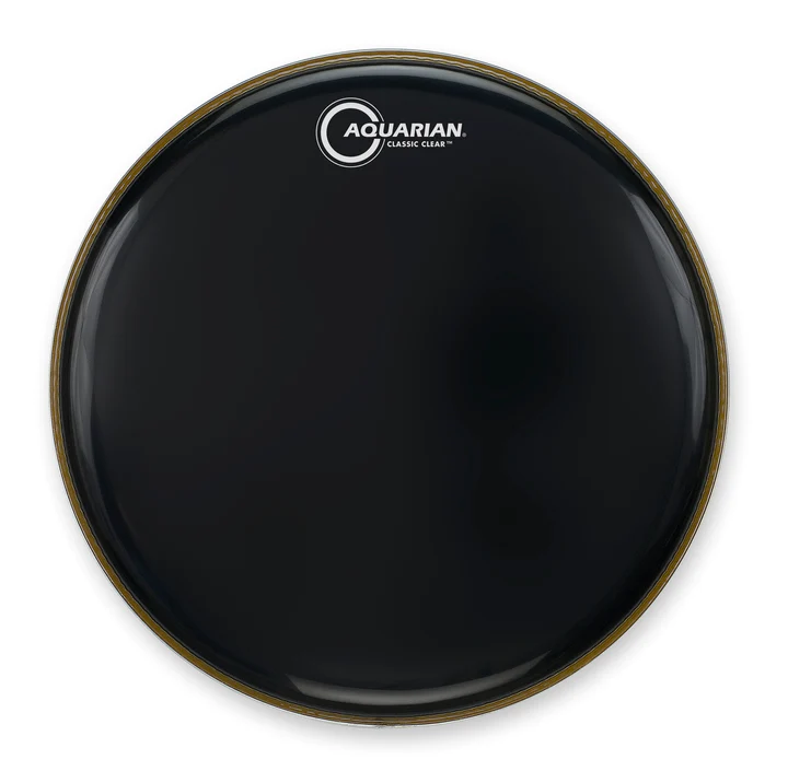 PARCHE 22" AQUARIAN CLASSIC CLEAR CC22BK