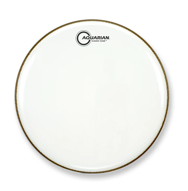 PARCHE 22" AQUARIAN CLASSIC CLEAR CC22W