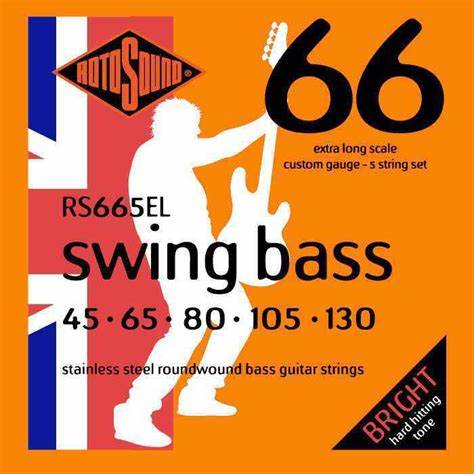 ENCORDADURA ROTOSOUND SWING DE 5 CDAS RS665EL
