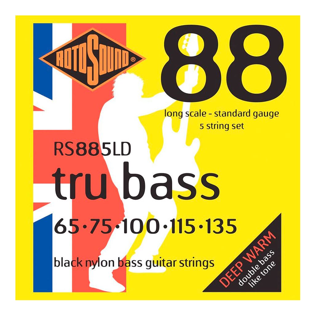 ENCORDADURA ROTOSOUND TRU BASS 88 DE 5 CUERDAS RS885LD