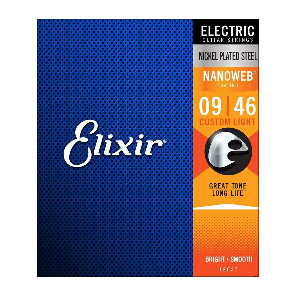 12027 ENCORDADURA ELIXIR PARA GUITARRA ELECTRICA NANOWEB 12027