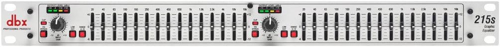 EQUALIZADOR GRAFICO dbx 15 BANDAS DUAL 215S