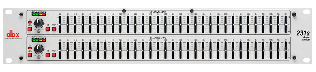 ECUALIZADOR GRAFICO DBX 31 BANDAS 231S