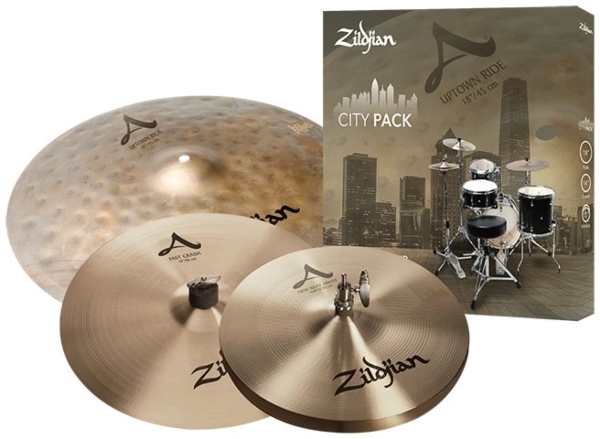 PAQUETE DE PLATILLOS ZILDJIAN 12" 14" 18"  ACITYP248