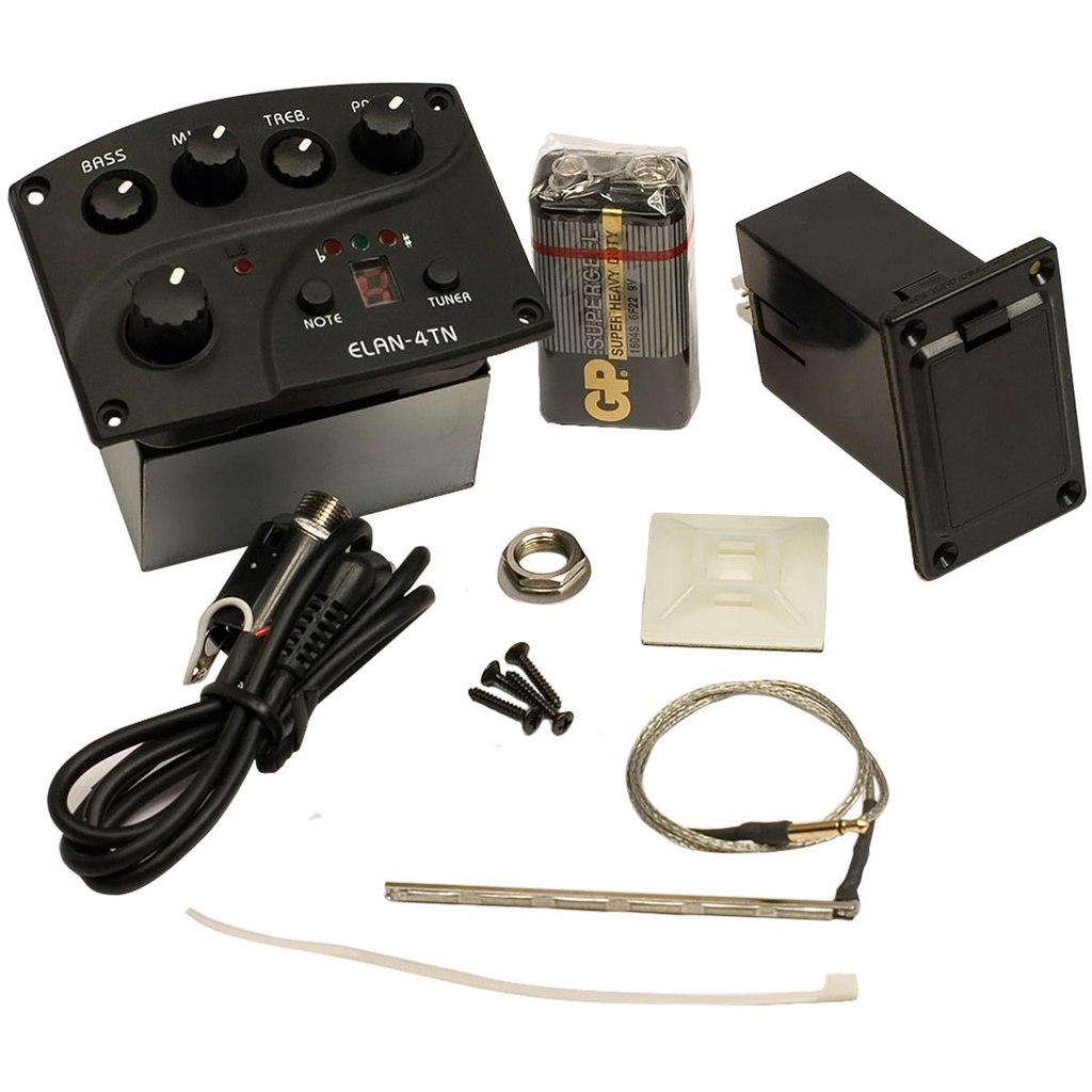 PASTILLA BELCAT DE INCRUSTACIÓN PARA GUITARRA ACUSTICA EQ 4BAND ELAN4TN