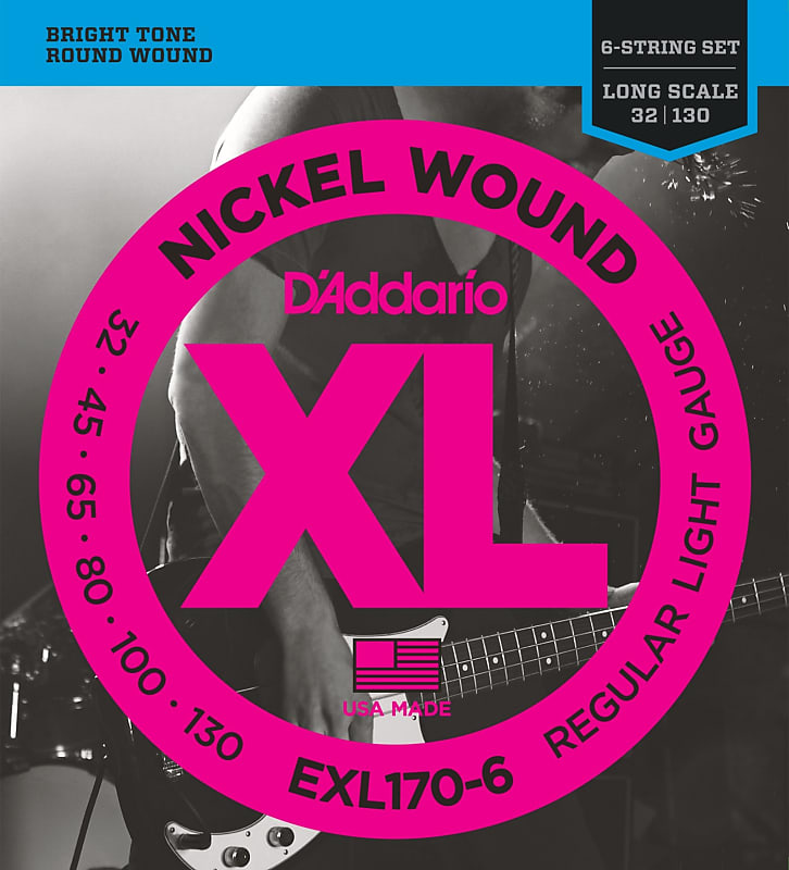 ENCORDADURA  D'ADDARIO PARA BAJO ELECTRICO EXL1706