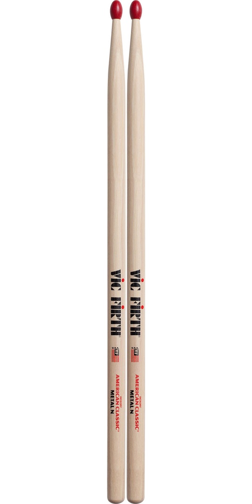 BAQUETAS VIC FIRTH METAL PUNTA NYLON METALN