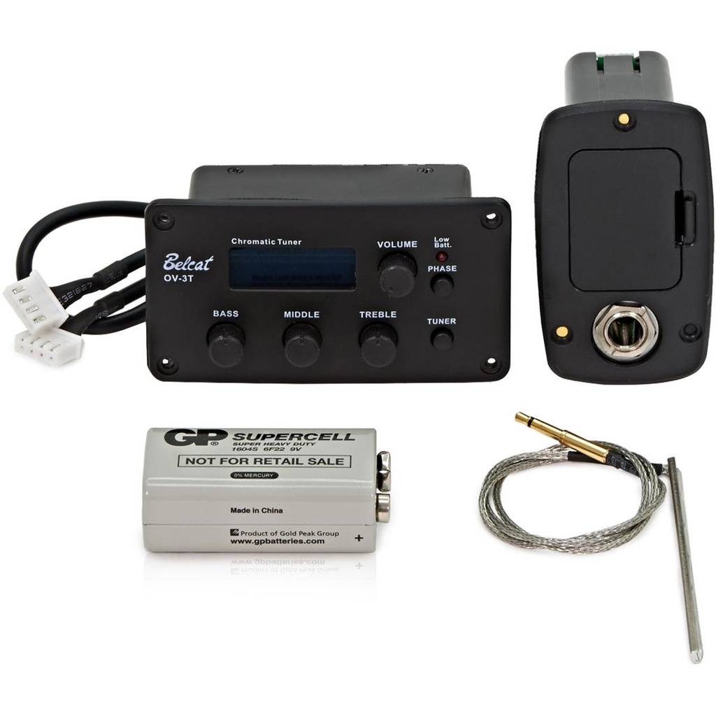 PASTILLA BELCAT DE INCRUSTACIÓN PARA GUITARRA ACUSTICA OV3T