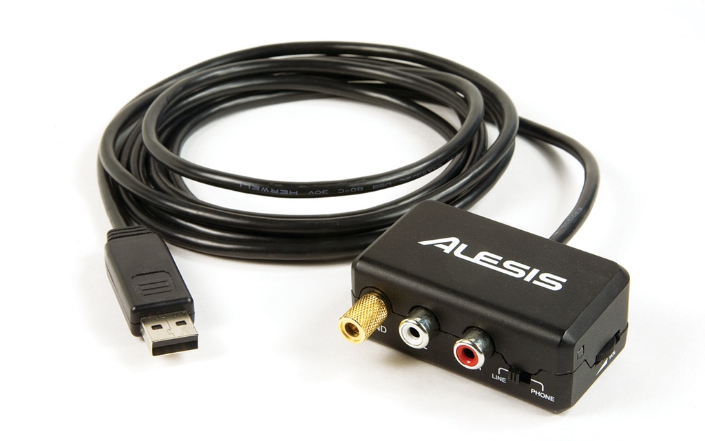 INTERFAZ ALESIS RCA-USB MAC/PC PHONOLINK