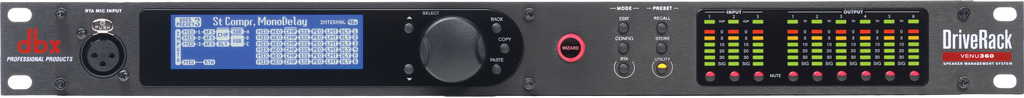 PROCESADOR DE AUDIO dbx DRIVERACK D VENU360
