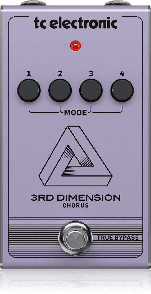 PEDAL TC ELECTRONIC PARA GUITARRA 3RD DIMENSION CHORUS