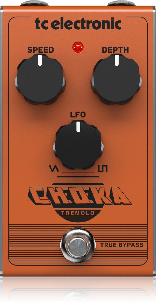 CHOKATREM PEDAL TC ELECTRONIC PARA GUITARRA CHOKA TREMOLO