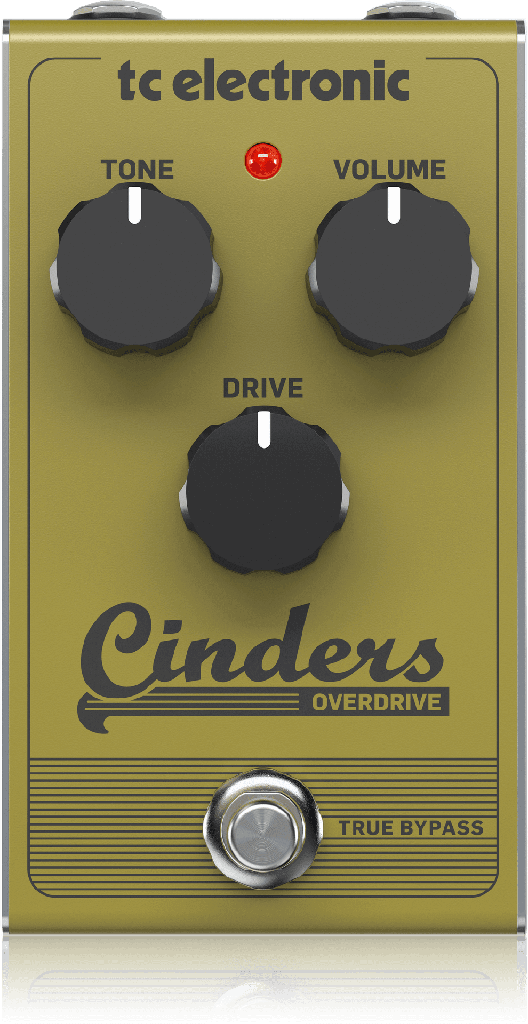 PEDAL TC ELECTRONIC PARA GUITARRA CINDERS OVERDRIVE