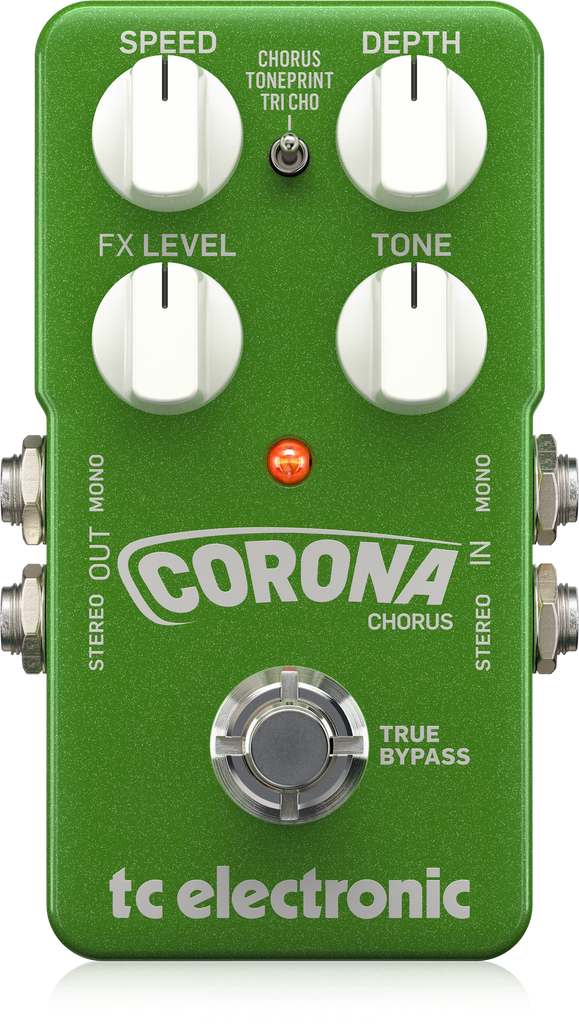 PEDAL TC ELECTRONIC PARA GUITARRA CORONA CHORUS