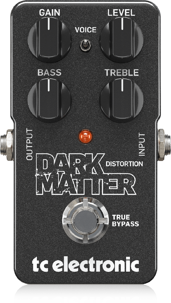 PEDAL TC ELECTRONIC PARA GUITARRA DARK MATTER DISTORTION