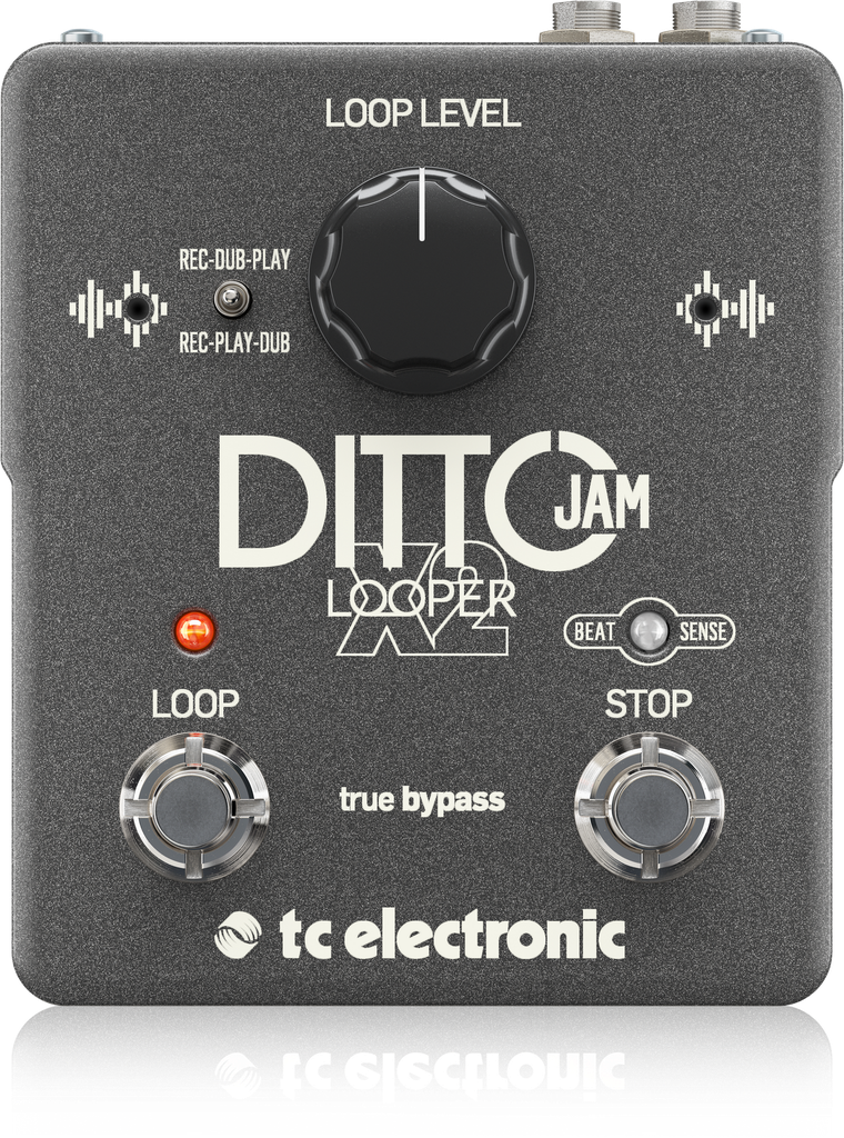 DITTOJAMX PEDAL TC ELECTRONIC PARA GUITARRA DITTO JAM X2 LOOPER