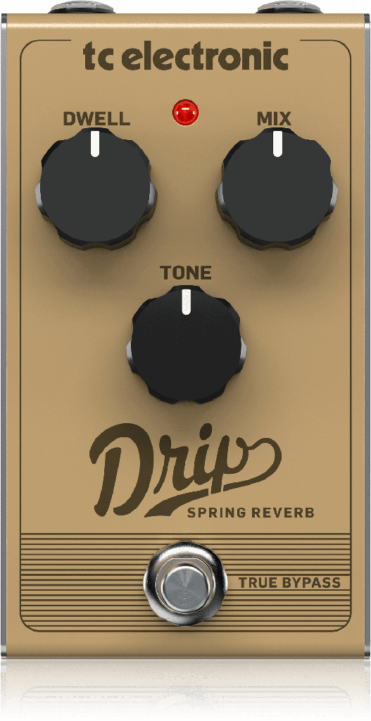 PEDAL TC ELECTRONIC P/GUITARRA DRIP SPRING REVERB