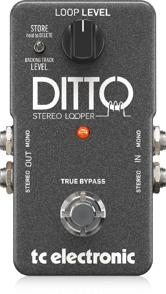 PEDAL TC ELECTRONIC PARA GUITARRA DITTO STEREO LOOPER