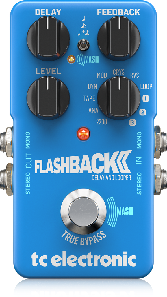 PEDAL TC ELECTRONIC PARA GUITARRA FLASHBACK 2 DELAY