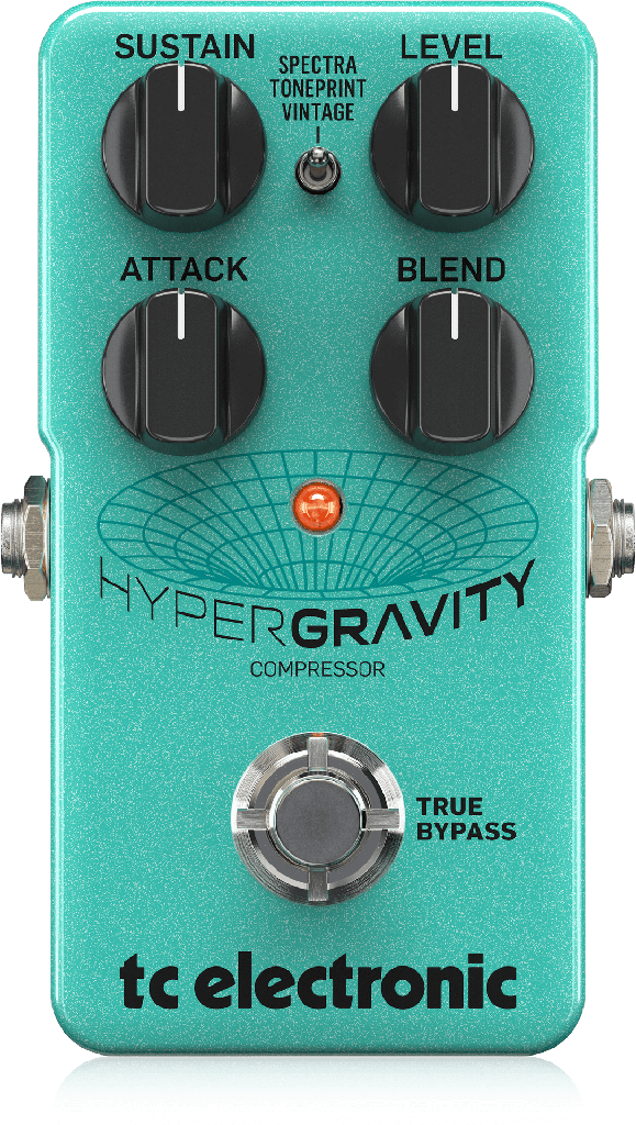 HYPRGRTYC PEDAL TC ELECTRONIC PARA GUITARRA HYPERGRAVITY COMPRESSOR