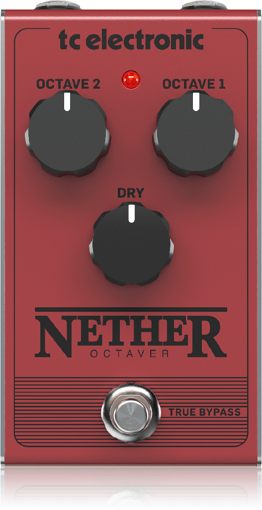 PEDAL TC ELECTRONIC PARA GUITARRA NETHER OCTAVER