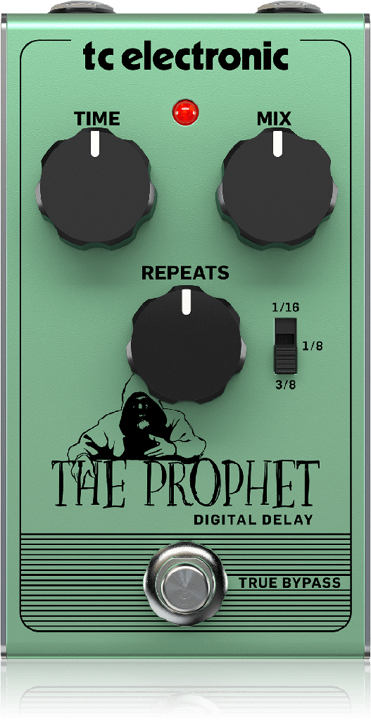 PEDAL TC ELECTRONIC PARA GUITARRA THE PROPHET DIGTAL DELAY