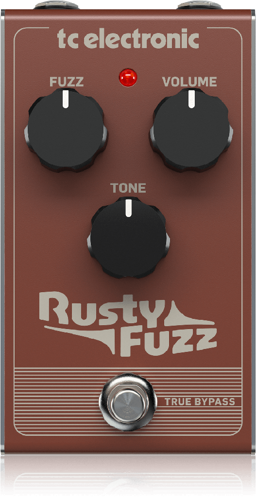 PEDAL TC ELECTRONIC PARA GUITARRA RUSTY FUZZ