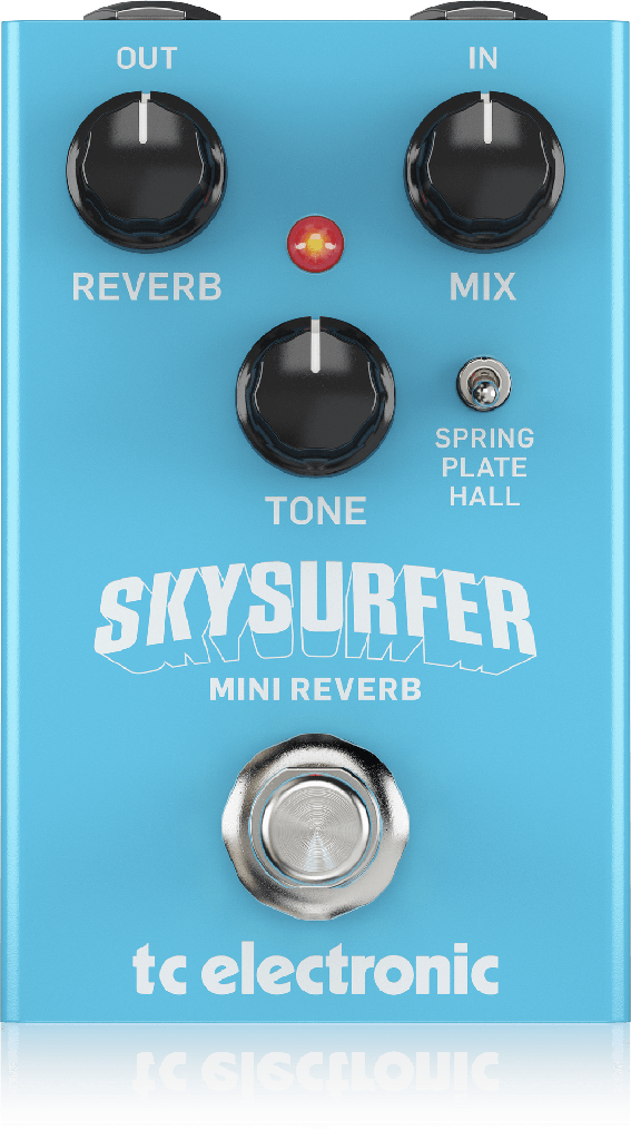 PEDAL TC ELECTRONIC PARA GUITARRA SKYSURFER MINI REVERB