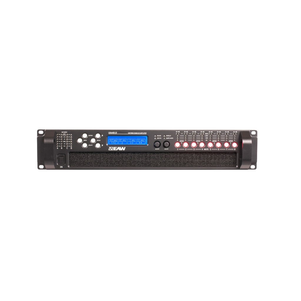UXA4810 AMPLIFICADOR 10,000W DSP (1250W POR CANAL 4 OHMS) EAW