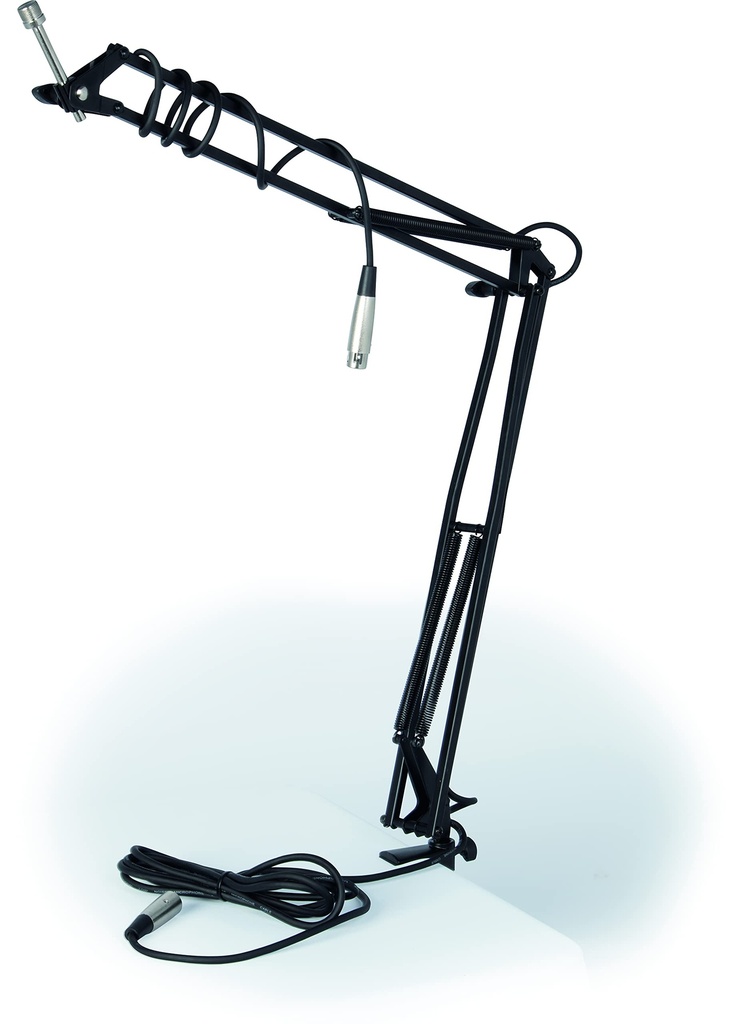 BRAZO DE ESCRITORIO PARA MICRÓFONO QUIKLOK A/25 BK