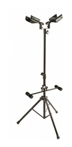 GS/528 Soporte Universal Doble Para Guitarra y Bajo Quiklok