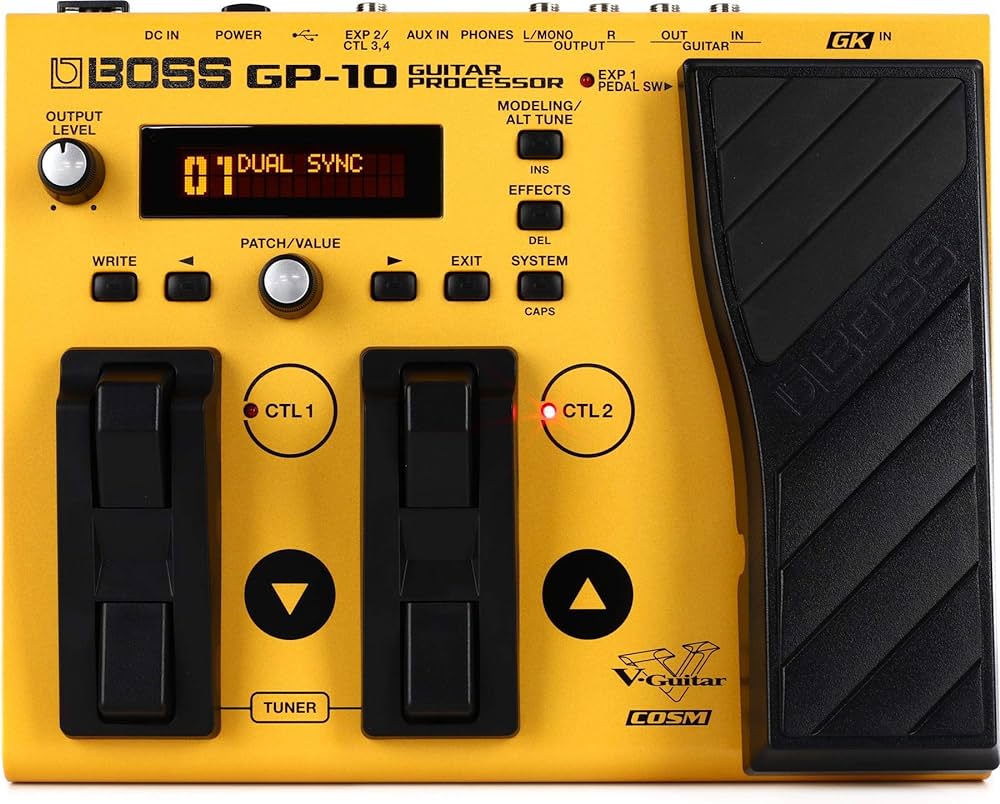 PEDALERA BOSS PARA GUITARRA  GP-10GK