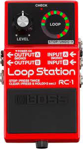 PEDAL BOSS DE EFECTOS LOOP STATION RC-1