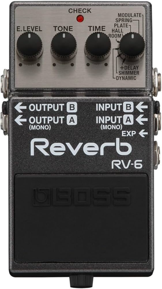 PEDAL BOSS REVERB & DELAY RV-6