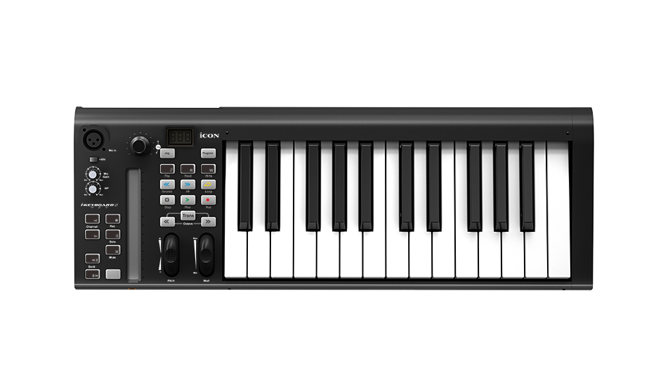 TECLADO CONTROLADOR ICON MIDI USB IKEYBOARD 3S IKEYBOARD 3 S
