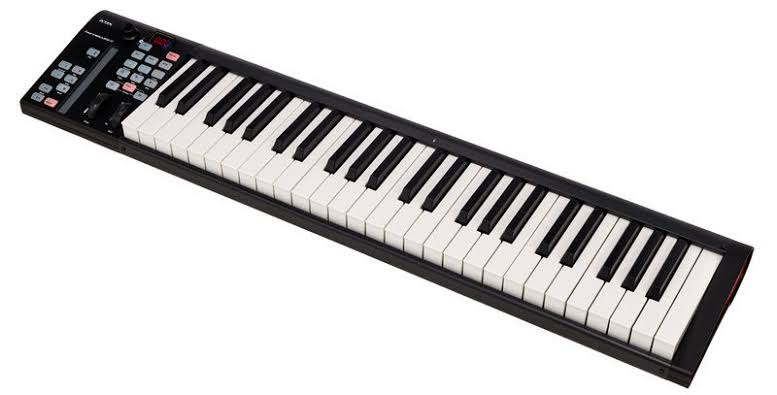 TECLADO CONTROLADOR ICON MIDI USB IKEYBOARD 4S