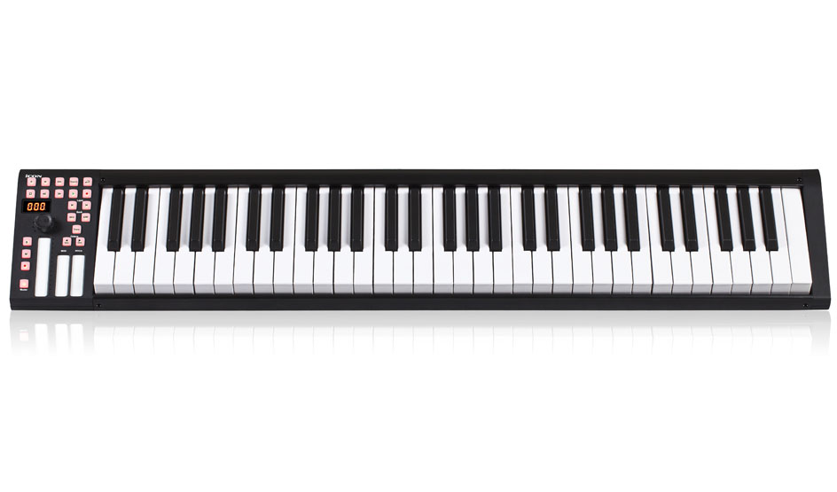 TECLADO CONTROLADOR ICON MIDI USB IKEYBOARD 6NANO