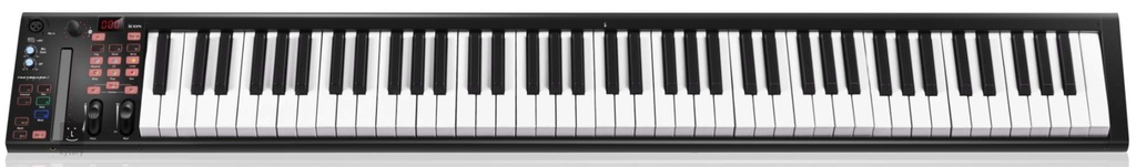 TECLADO CONTROLADOR ICON MIDI USB IKEYBOARD 8S
