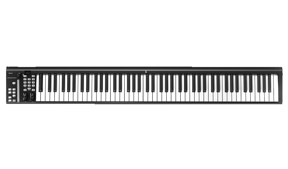 TECLADO CONTROLADOR ICON MIDI USB IKEYBOARD 8X